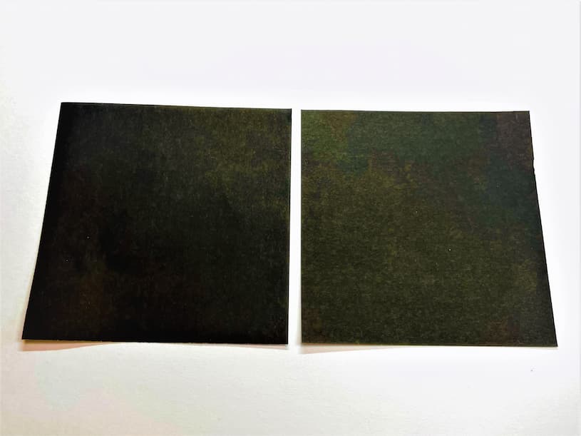 9×9の黒の折り紙