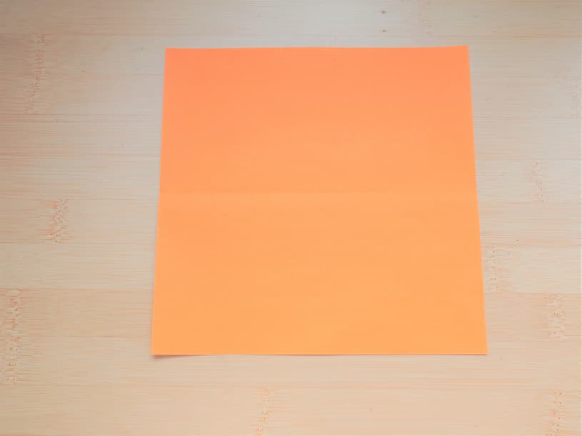 折り線を確認折り紙